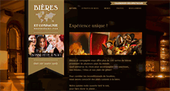 Desktop Screenshot of bieresetcompagnie.ca